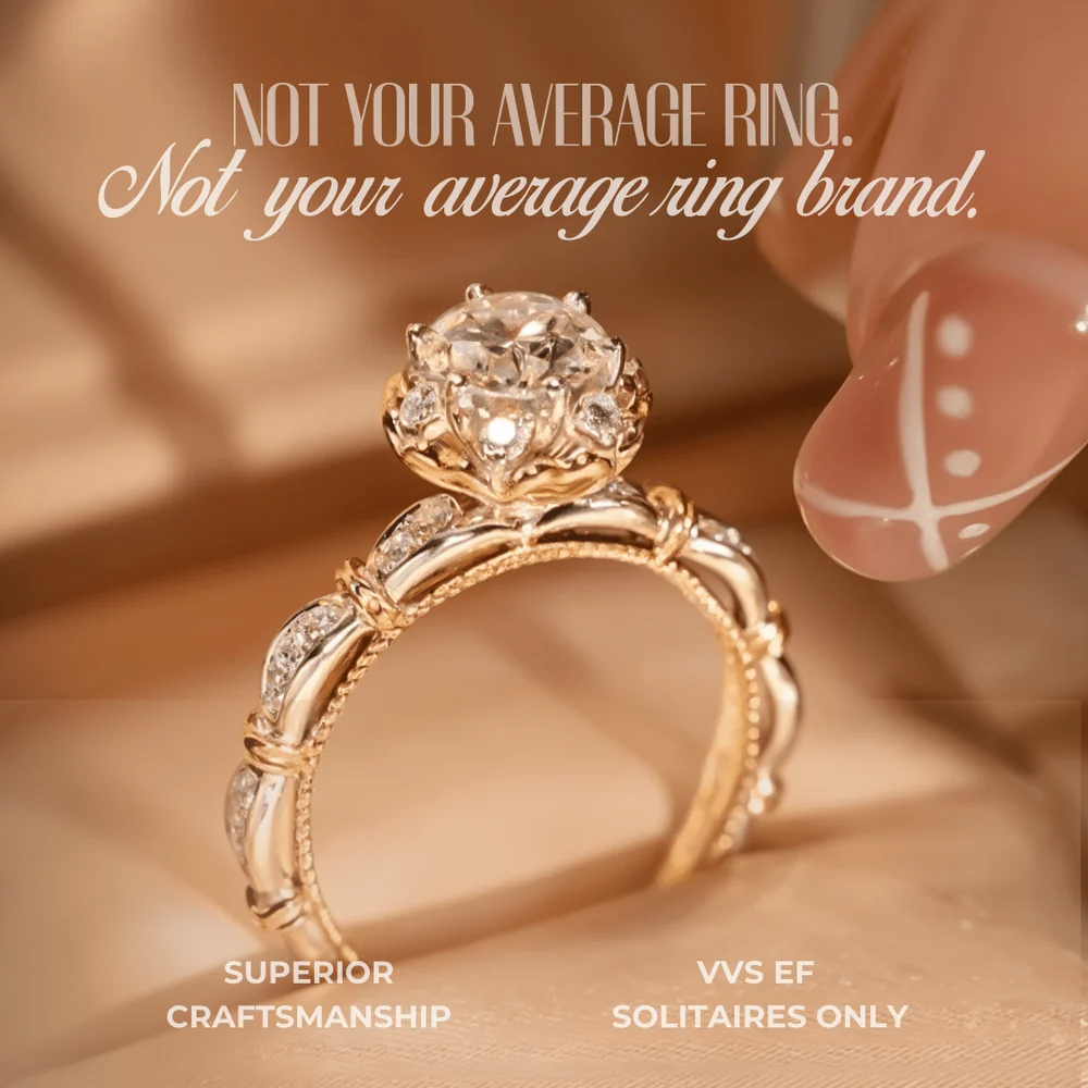 Sweetheart Shine Round 1 Ct Solitaire Ring - Image 4