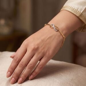Infinity Design Diamond Bracelet