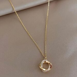 Interlocking Circle Necklace