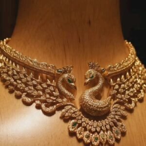 Royal Peacock Necklace Set